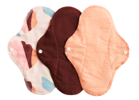 Stoffbinden Regular (3er Set) rosa, orange, rot