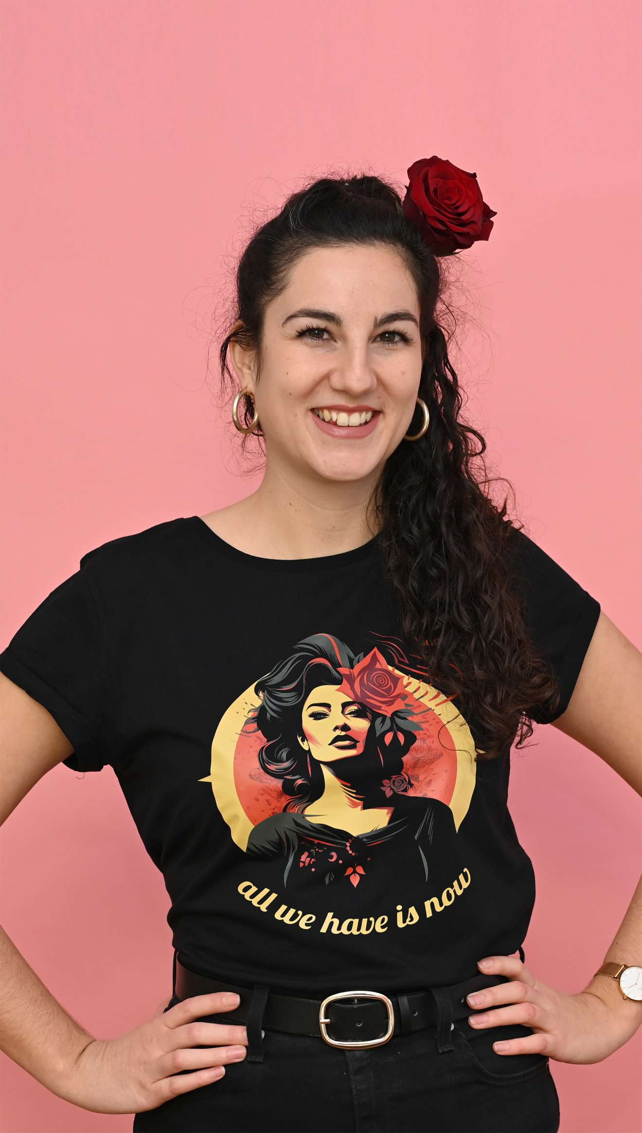 T-Shirt «All we have is now»