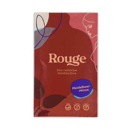 Rouge-Drink Probier-Portion (Heidelbeer-Minze)