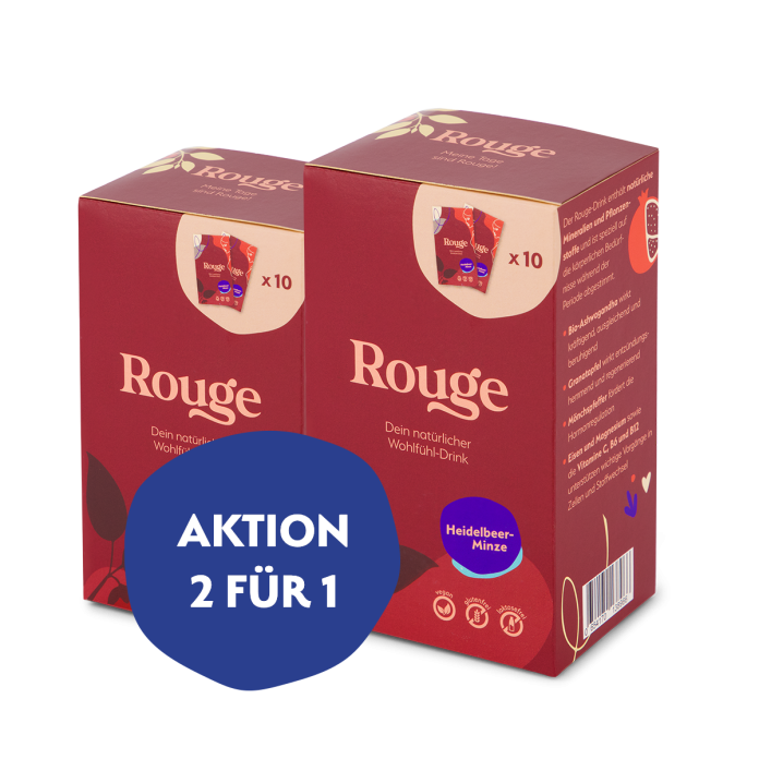 10 Heidelbeer-Minze Drinks + 10 weitere GRATIS dazu