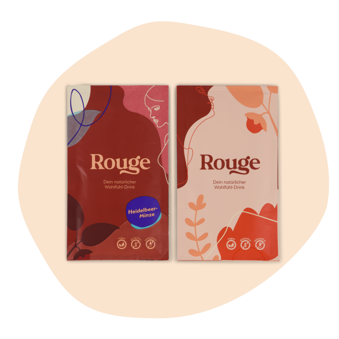 2 Rouge-Drink Probier-Portionen